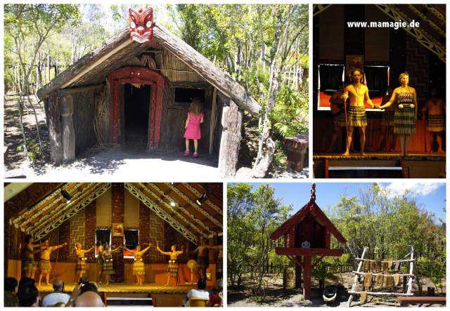 Neuseeland, Rotorua: Te Puia Maori Dorf