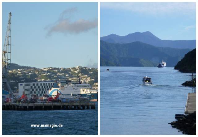 Neuseeland: Fähre von Wellington auf der Nordinsel nach Picton auf der Südinsel