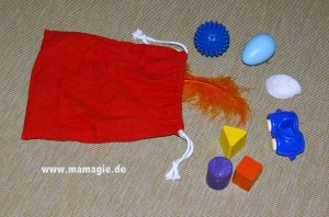 Fühlbeutel als spannendes Kinderspielzeug