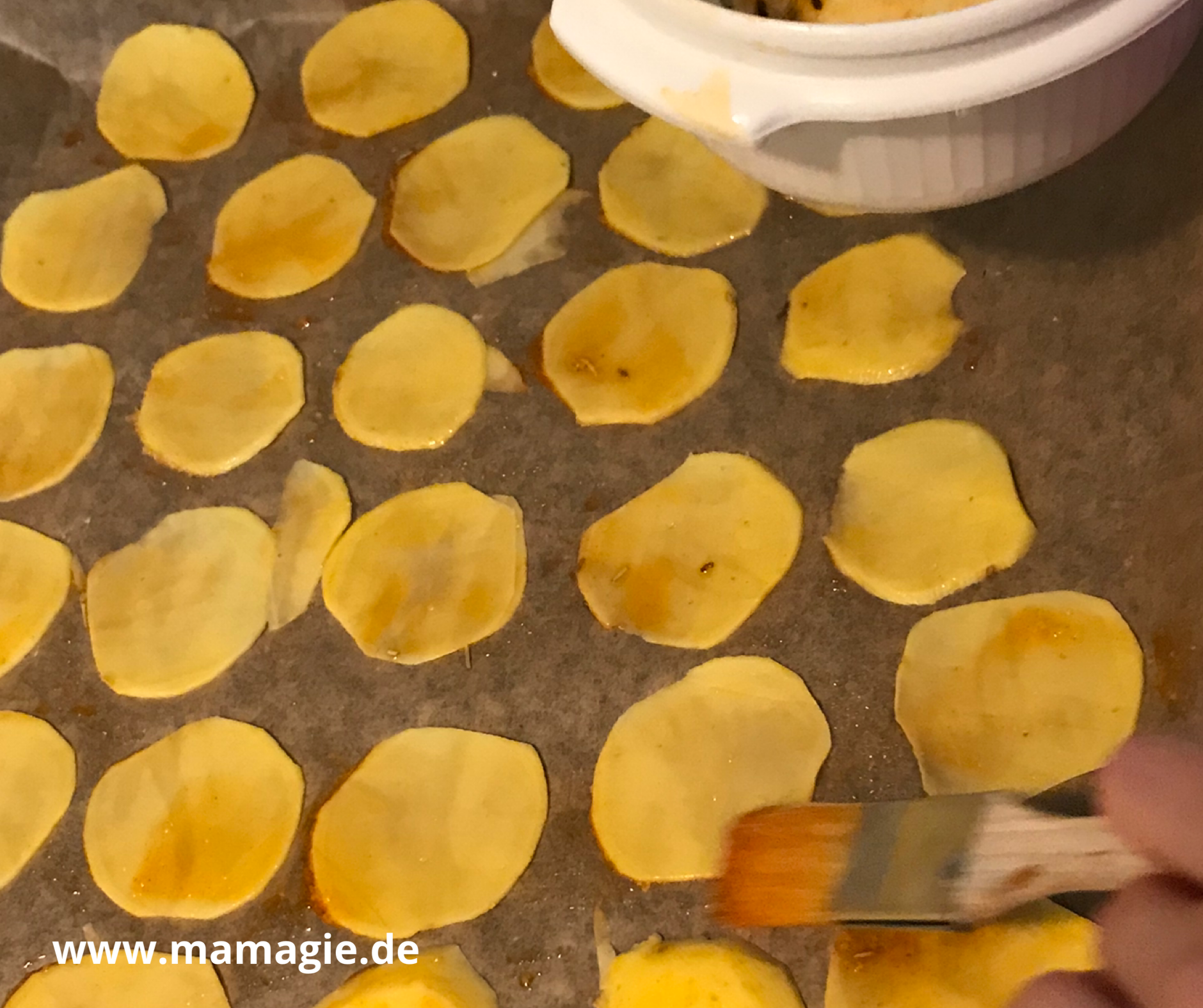 Rezept für Kartoffelchips 