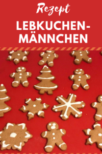 Lebkuchenmännchen backen