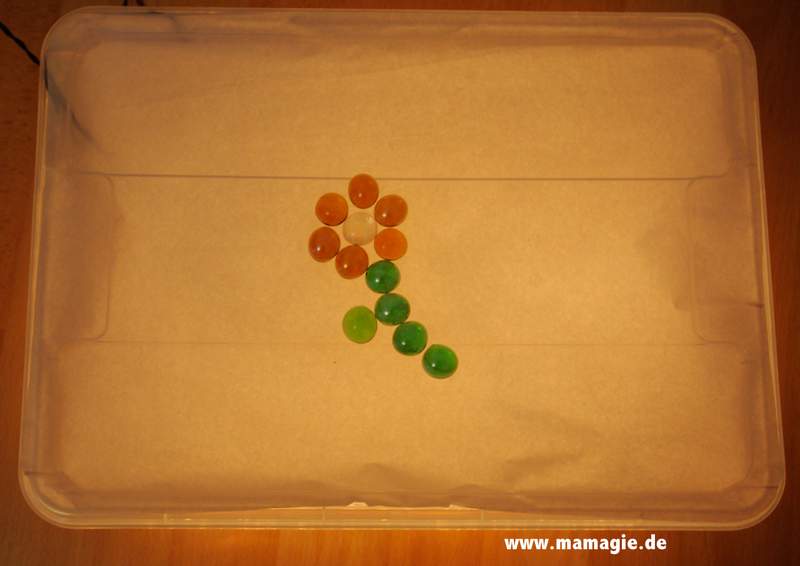 selbstgemachter Lichttisch