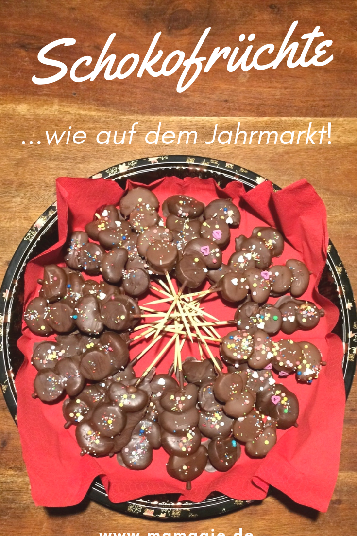 Leckere Schokofrüchte