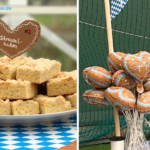 Oktoberfest-Herzen aus Pappe.png Oktoberfest Apfelkuchen und Pflaumenkuchen.png Oktoberfest zu Hause feiern Pappherzen zum Umhängen.png Oktoberfest-Snackidee.png Oktoberfest Herzballons und Streuselkuchen, der typisch deutsche Kuchen