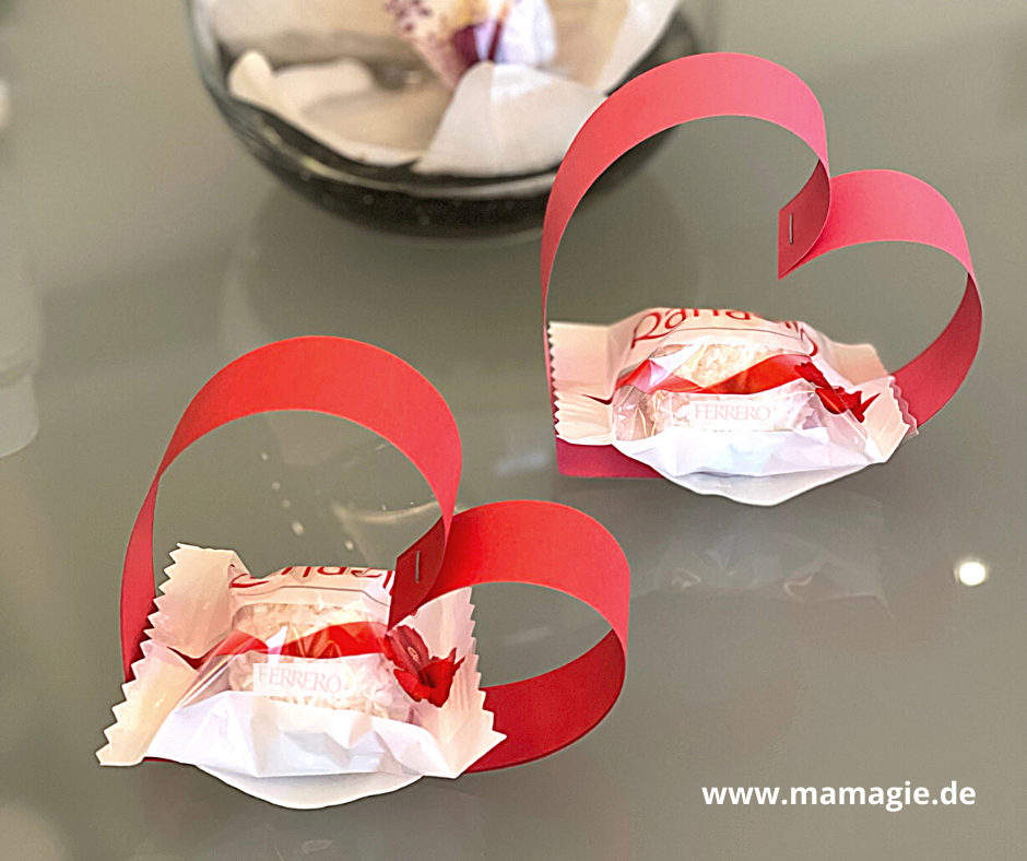 Süße Valentinsherzen