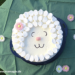 Schafsgesicht als Torte zum Kindergeburtstag - ganz einfach!