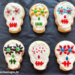 Kekse zu Halloween oder dem Dia de los Muertos