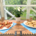 Leckerer Apfelkuchen und Pflaumenkuchen die Kuchen für den Spätsommer und Herbst