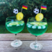 Rezept für eckeren Mocktail mit Waldmeister zur Fußball-WM oder -EM